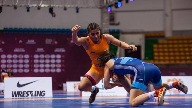 World Wrestling Championships: Neha Sharma goes down fighting in bronze-medal round; Divya Kakran, Sarita Mor exit