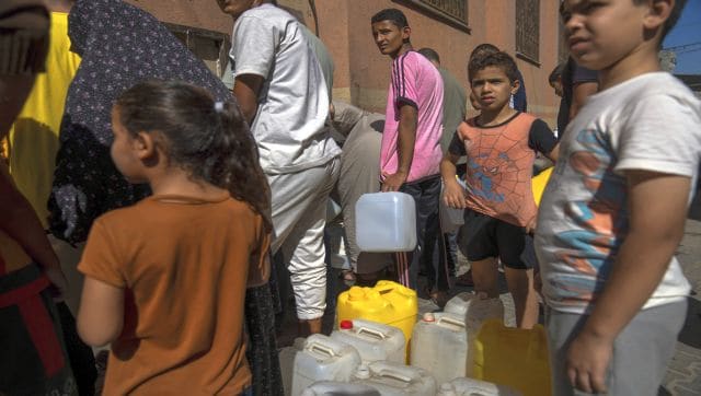 ‘If we bathe, we won’t drink’: How Gazans are deprived of water amid war