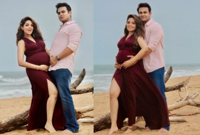 Sugandha Mishra Announces Pregnancy in Maternity Photoshoot With Sanket Bhosale: 