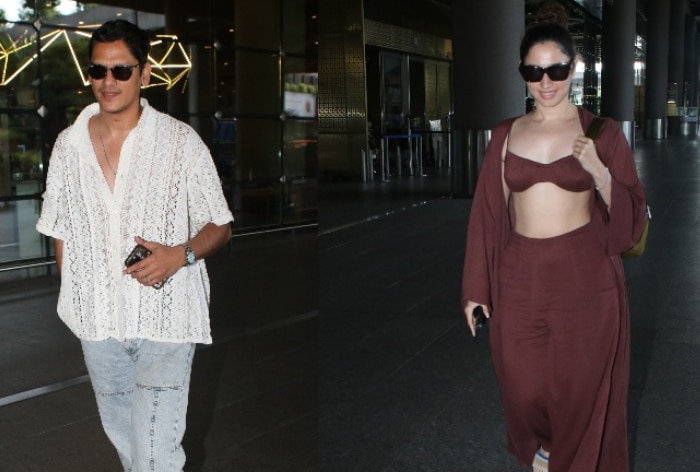 Tamannaah Bhatia and Vijay Varma were spotted returning back from Maldives after a break